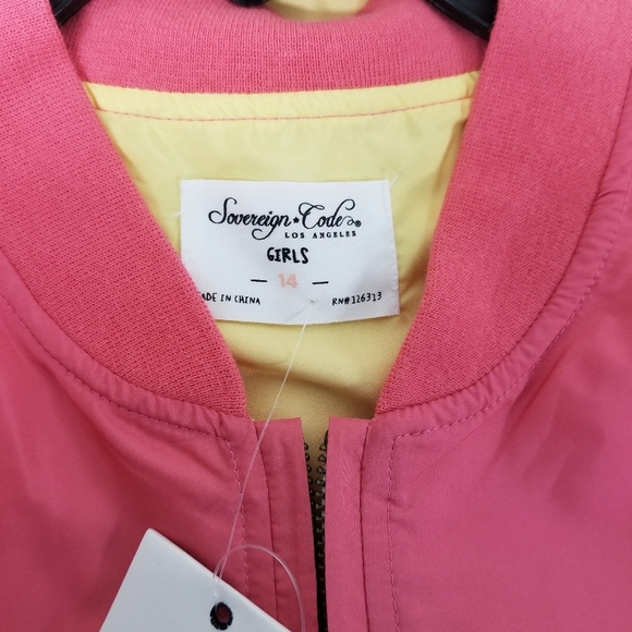 Sovereign Codes Los Angeles Girls sz 14 Ombre Jacket - Picture 4 of 5